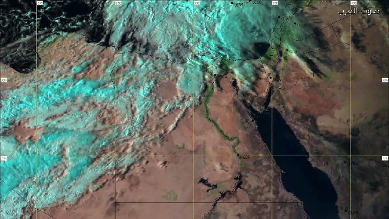 الأرصاد تحذر من عدم الاستقرار الجوي اليوم في معظم أنحاء مصر
