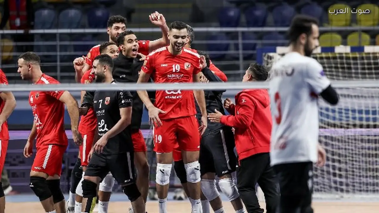 الأهلي يلتقي الجزيرة في نصف نهائي كأس مصر للكرة الطائرة