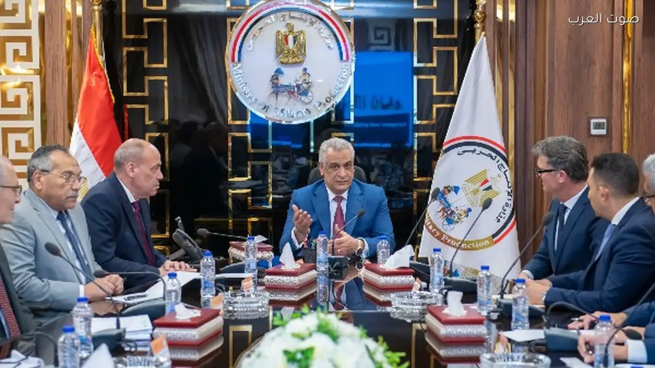 الإنتاج الحربي تتعاون مع شركة ألمانية فرنسية لتعزيز التصنيع العسكري