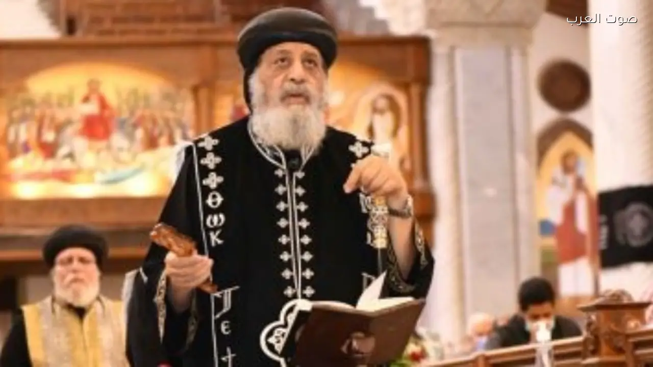 البابا تواضروس يترأس صلوات الجمعة العظيمة في الكاتدرائية المرقسية