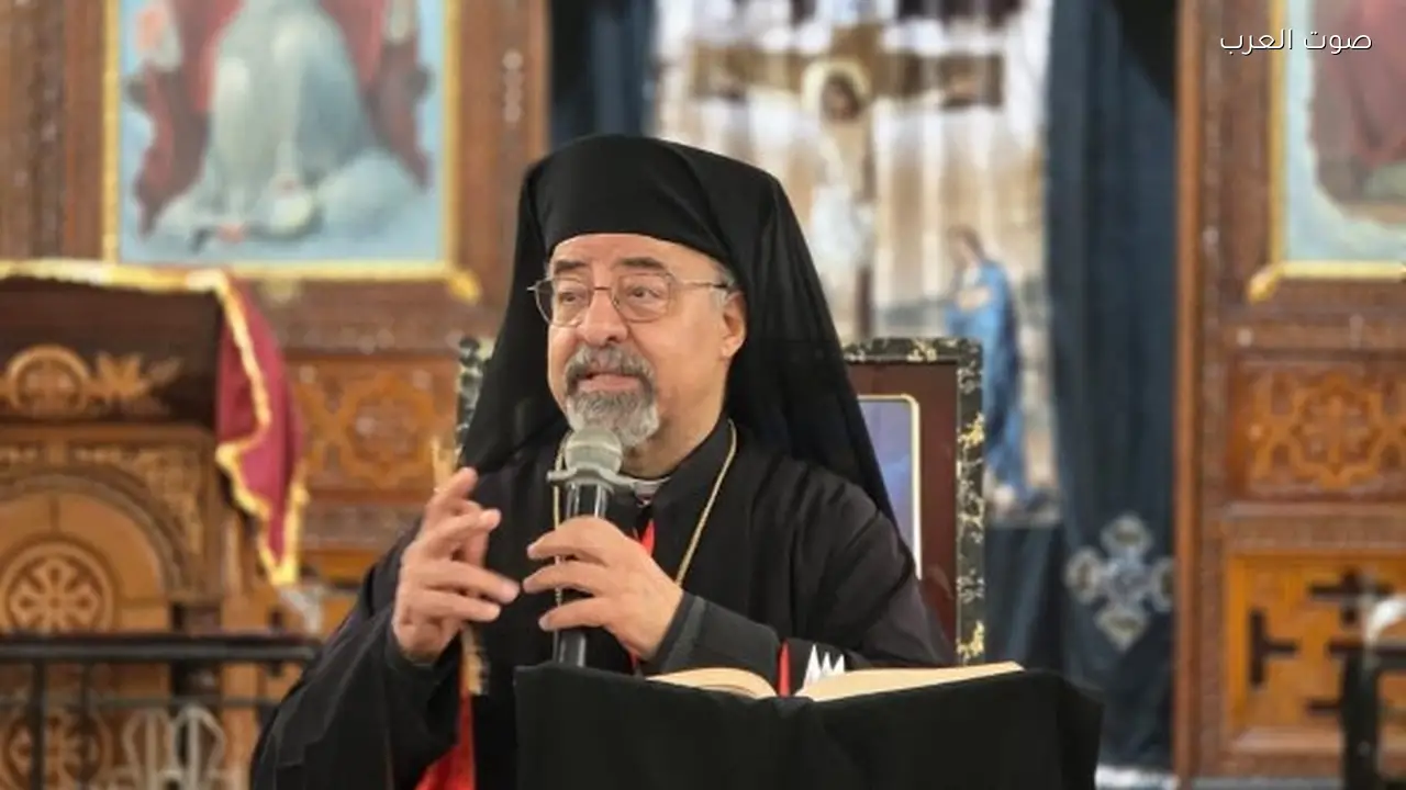 البطريرك إبراهيم إسحق يقود صلاة البصخة المقدسة في قويسنا