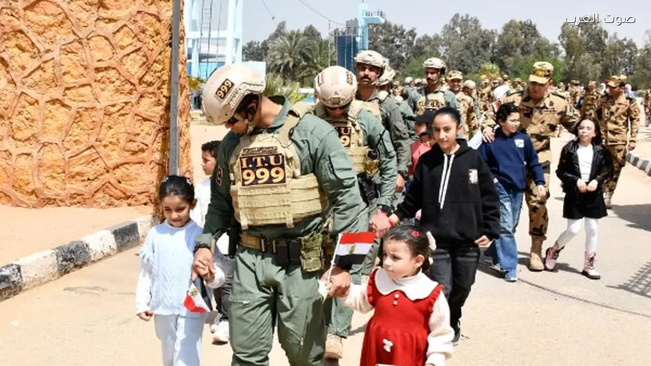 الجيوش الميدانية تستقبل الأطفال احتفالاً بيوم اليتيم