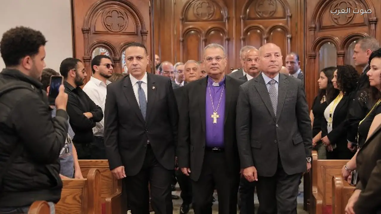 الطائفة الإنجيلية تحتفل بعيد القيامة في مصر الجديدة بحضور رسمي ودبلوماسي