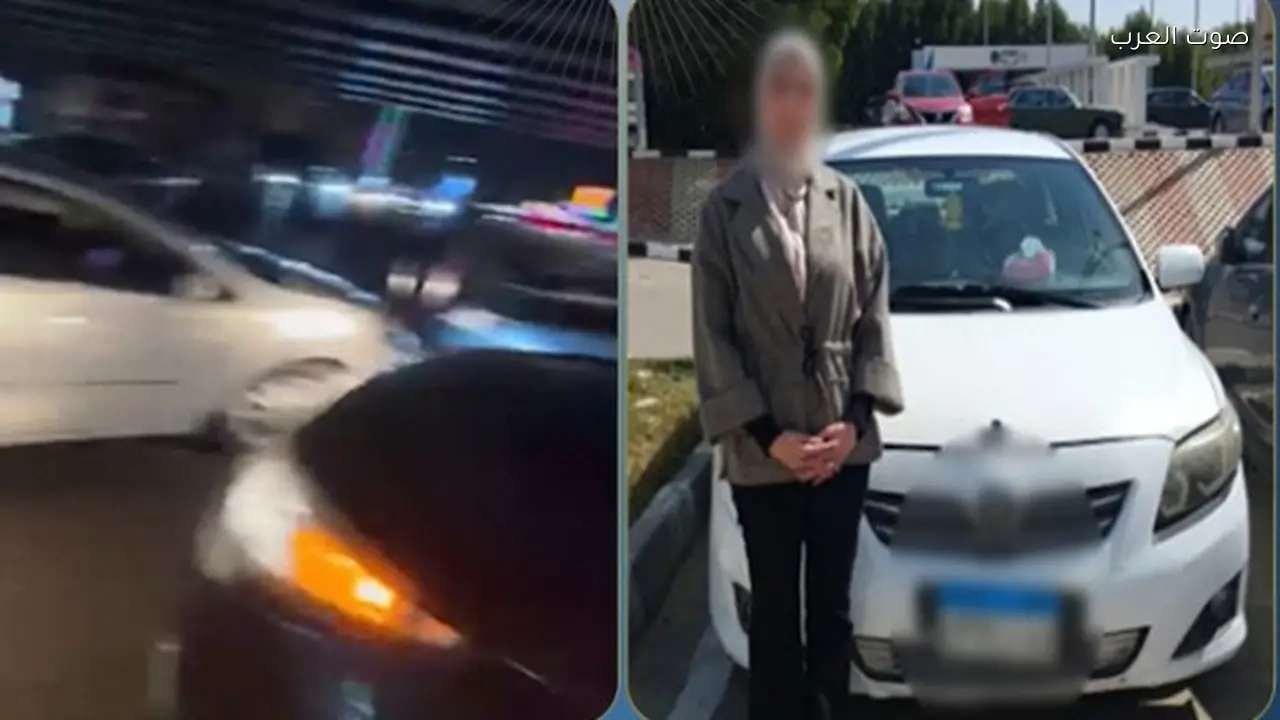 القبض على فتاة في مدينة نصر بسبب القيادة عكس الاتجاه
