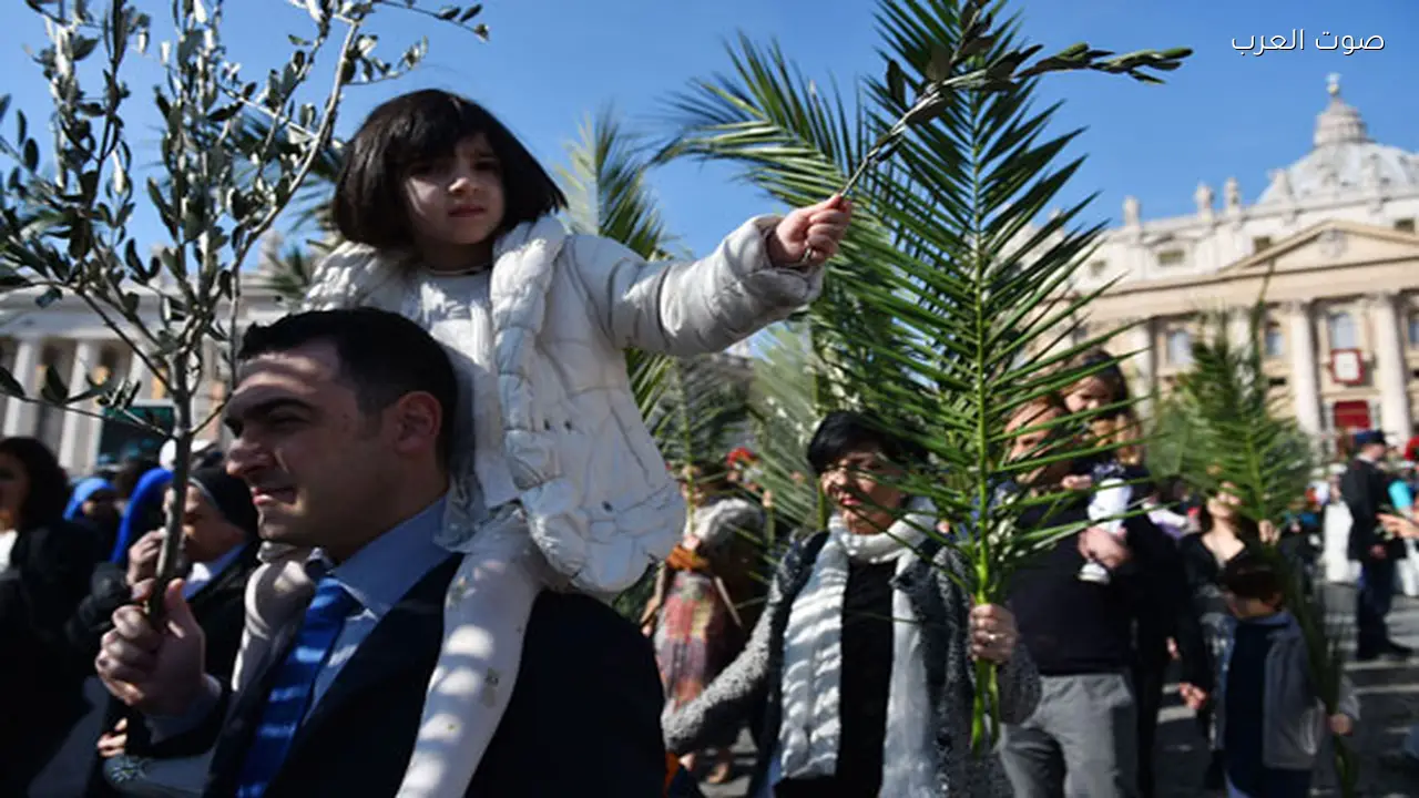 الكنيسة تحتفل بأحد الشعانين بمناسبة دخول المسيح أورشليم