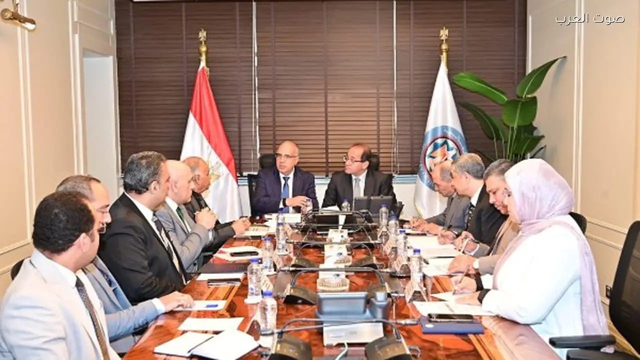 المالية والري يناقشان تمويل مشروعات أنظمة الري الحديثة