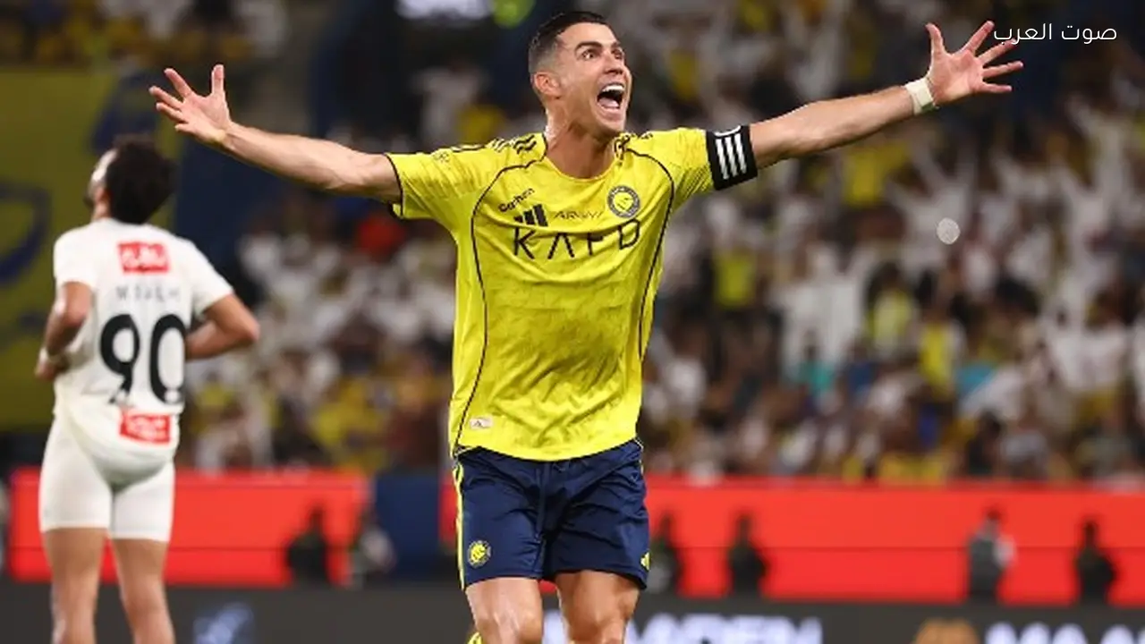 النصر يتصدر الدوري السعودي ورونالدو يقترب من المئوية