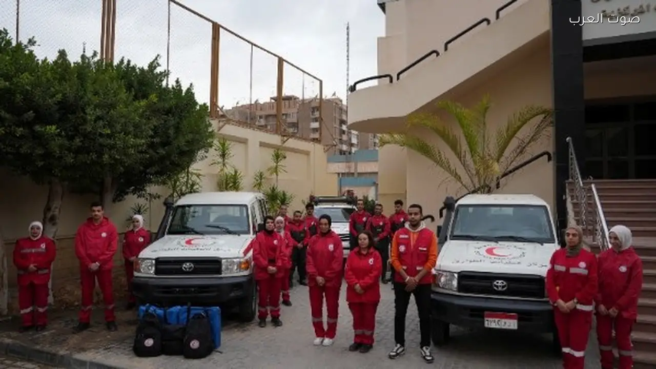 الهلال الأحمر المصري يستعد لمواجهة التقلبات الجوية