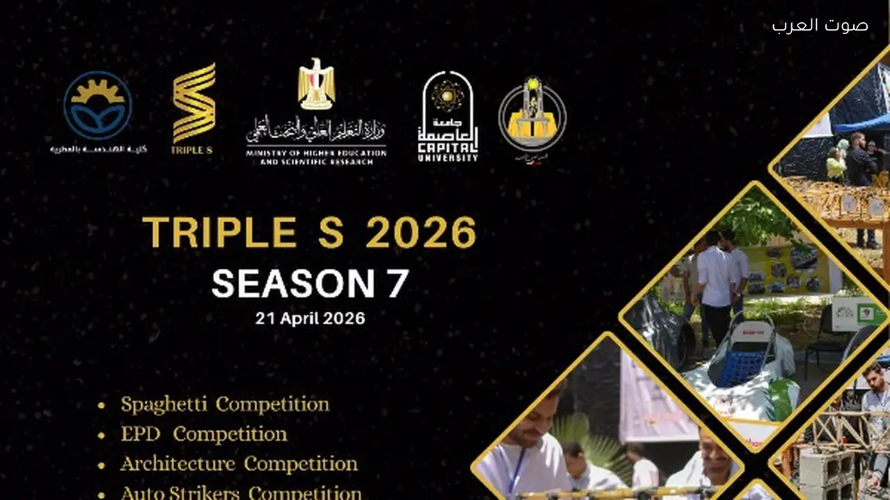 انطلاق Triple S أكبر مسابقة هندسية في الجامعات المصرية بالمطرية