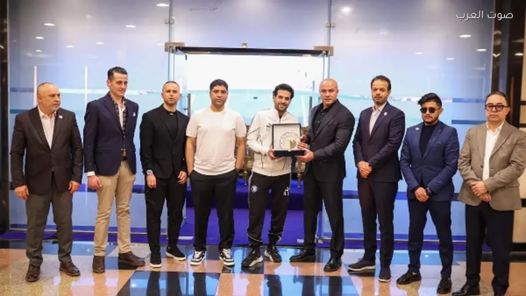 بيراميدز يستقبل وفد نادي المدينة الليبي في تعاون رياضي 1