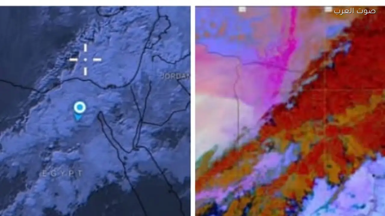 تحذير من الأرصاد الجوية: أمطار ورياح مثيرة للأتربة اليوم
