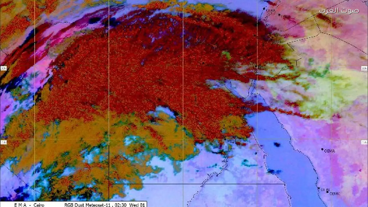 تحسن تدريجي في الرؤية مع استمرار الأمطار في 5 محافظات
