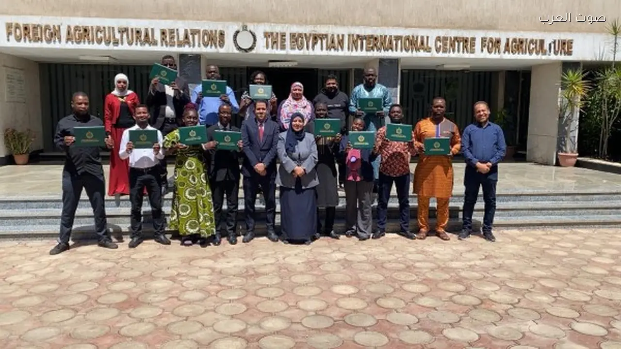 تخرج مبعوثون أفارقة في برنامج الزراعة والأمن الغذائي بمصر