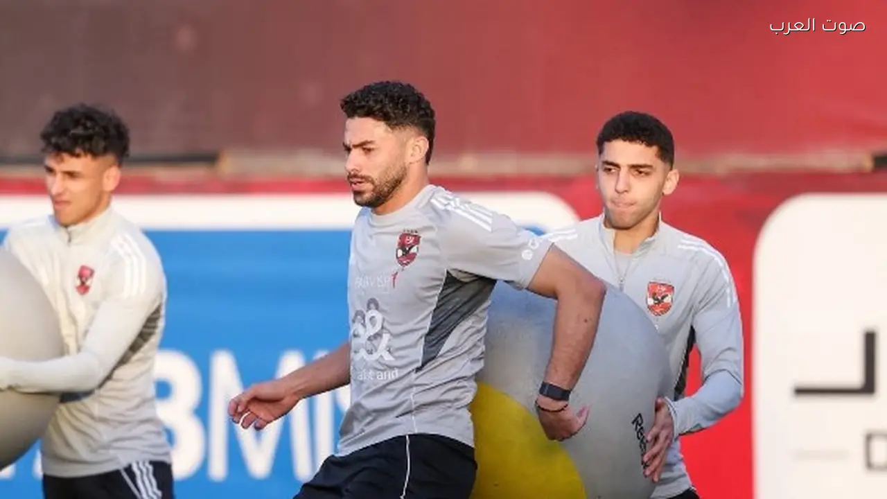 تدريبات الأهلي اليوم قبل مواجهة سيراميكا كليوباترا بالدوري