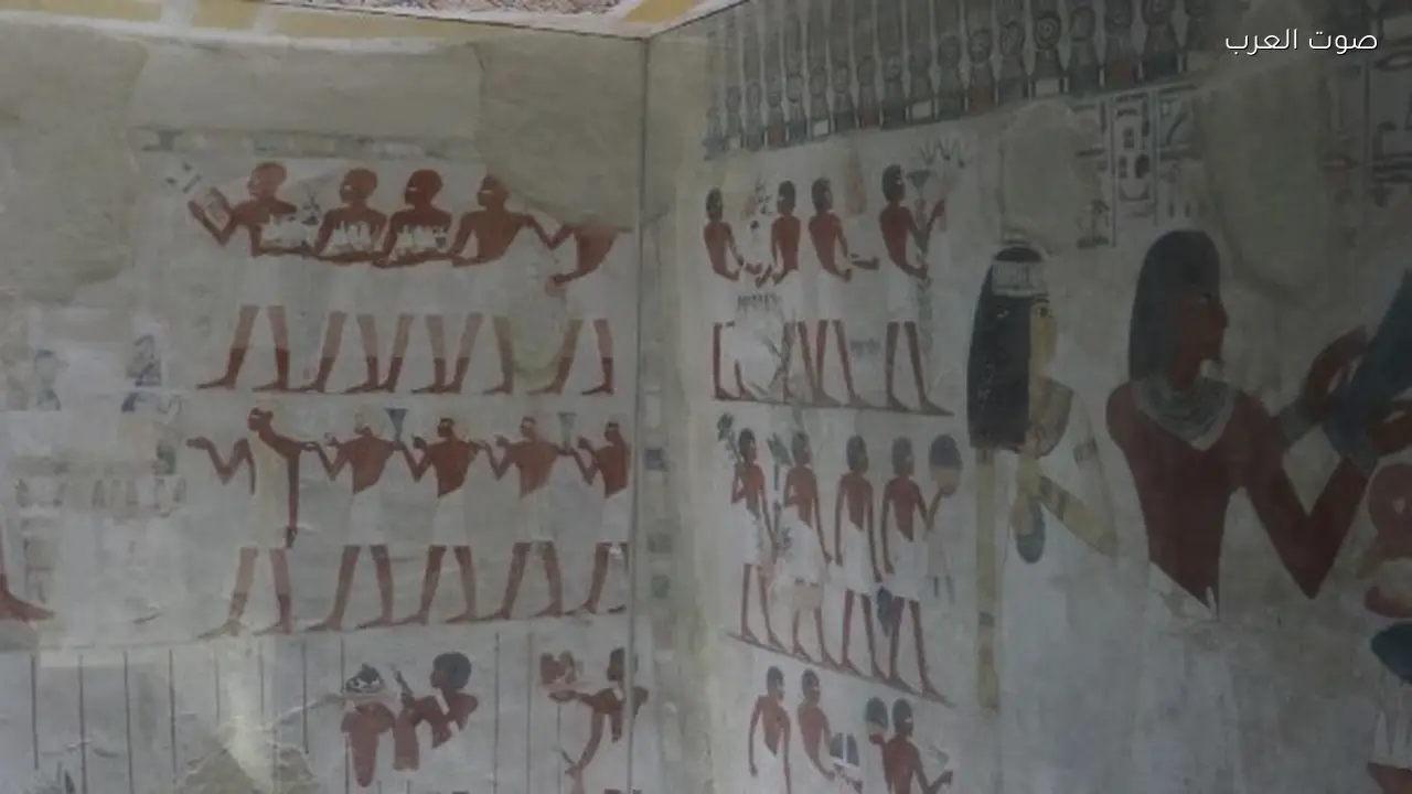 ترميم ثلاث مقابر أثرية في جبانة الخوخة بالأقصر