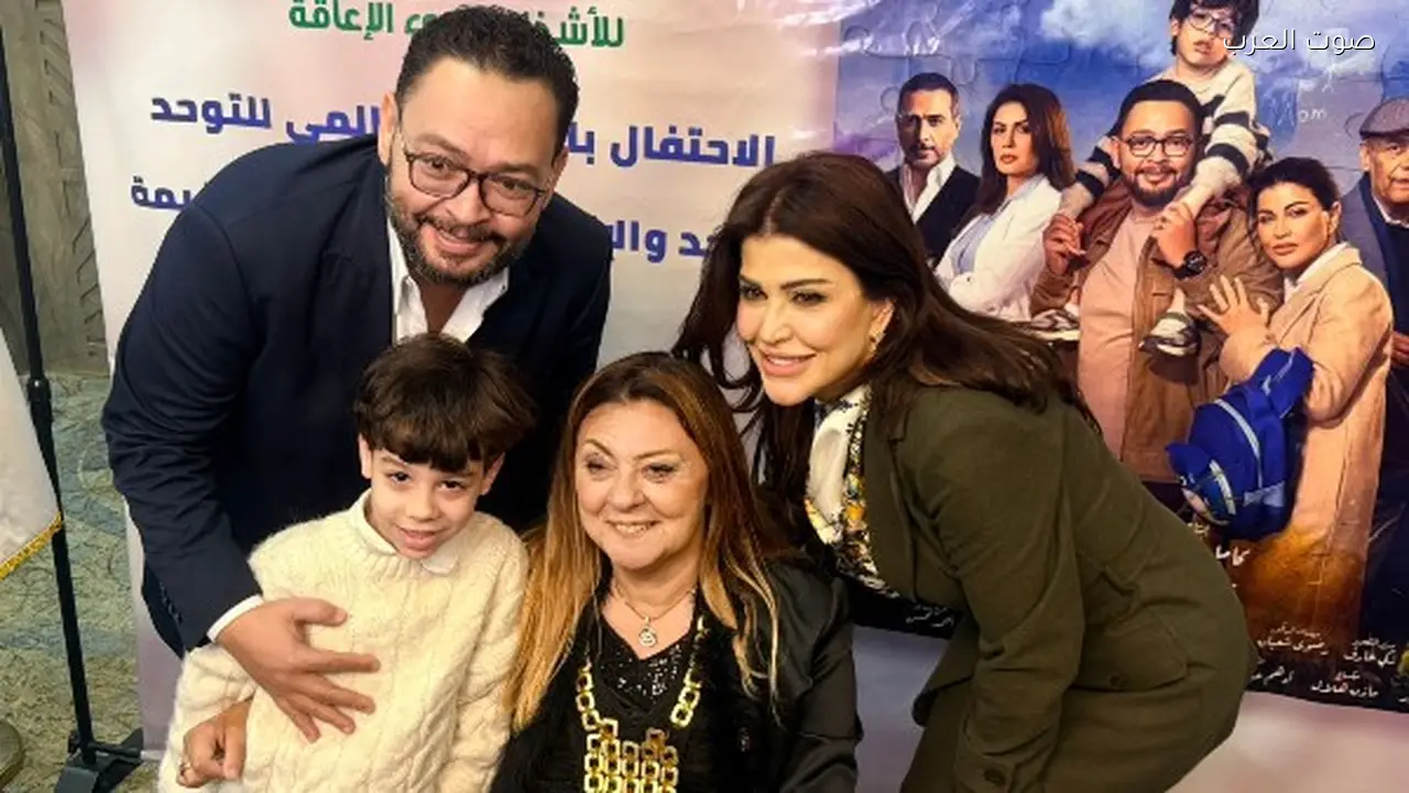 تكريم أبطال اللون الأزرق من القومي للإعاقة لدعم التوعية بالتوحد