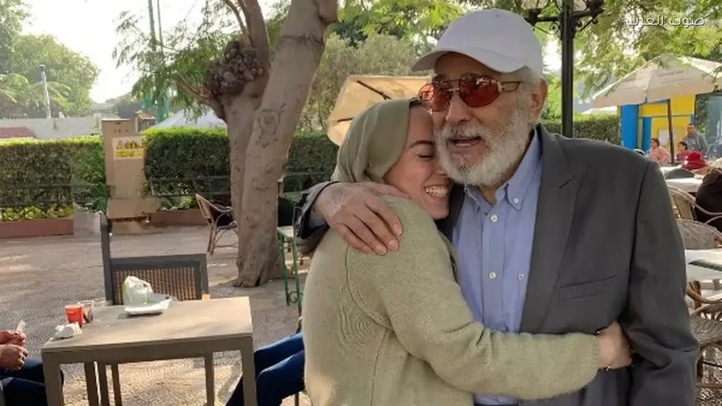 حفيدة عبدالرحمن أبوزهرة تطلب الدعاء له بعد مرضه 1
