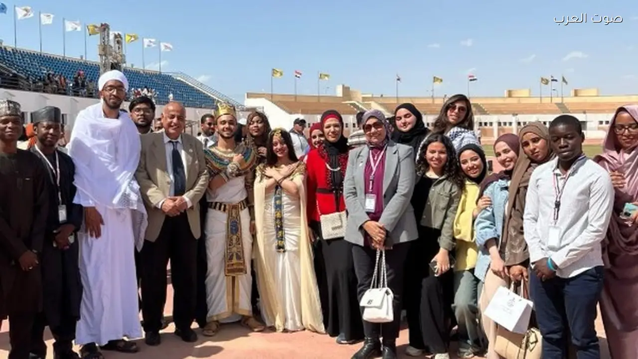 رئيس جامعة العاصمة يشارك في ملتقى الحضارات بجامعة المنيا