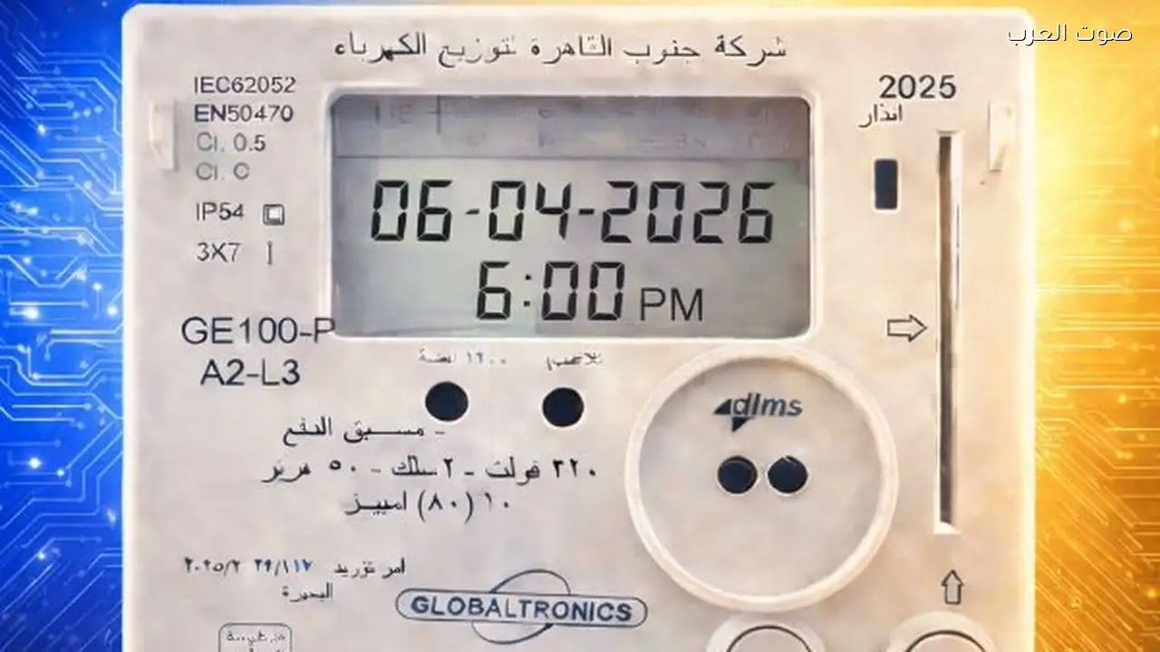 رفع عداد الكهرباء مسبق الدفع بعد 3 أشهر من عدم الشحن