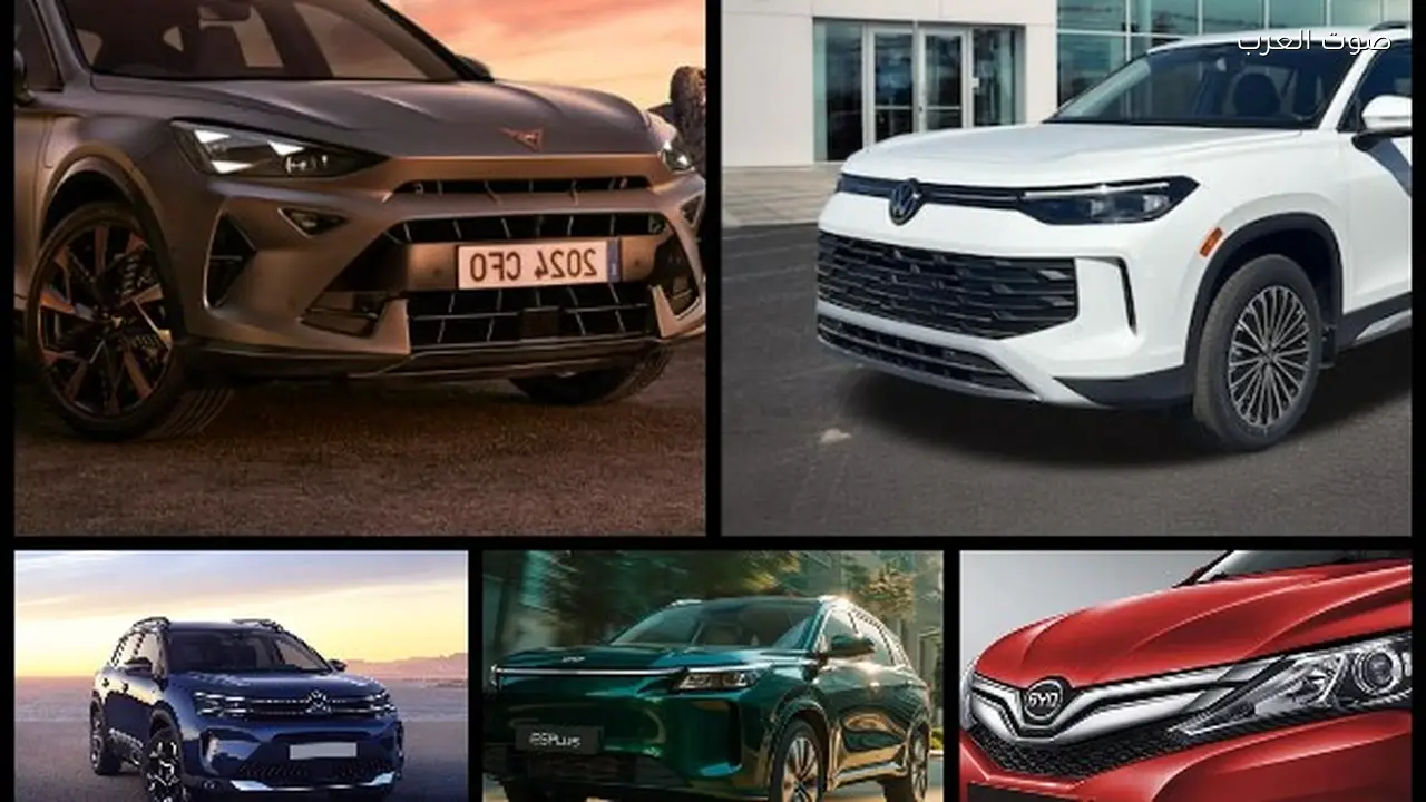 زيادة جديدة في أسعار 5 سيارات تصل إلى 200 ألف جنيه