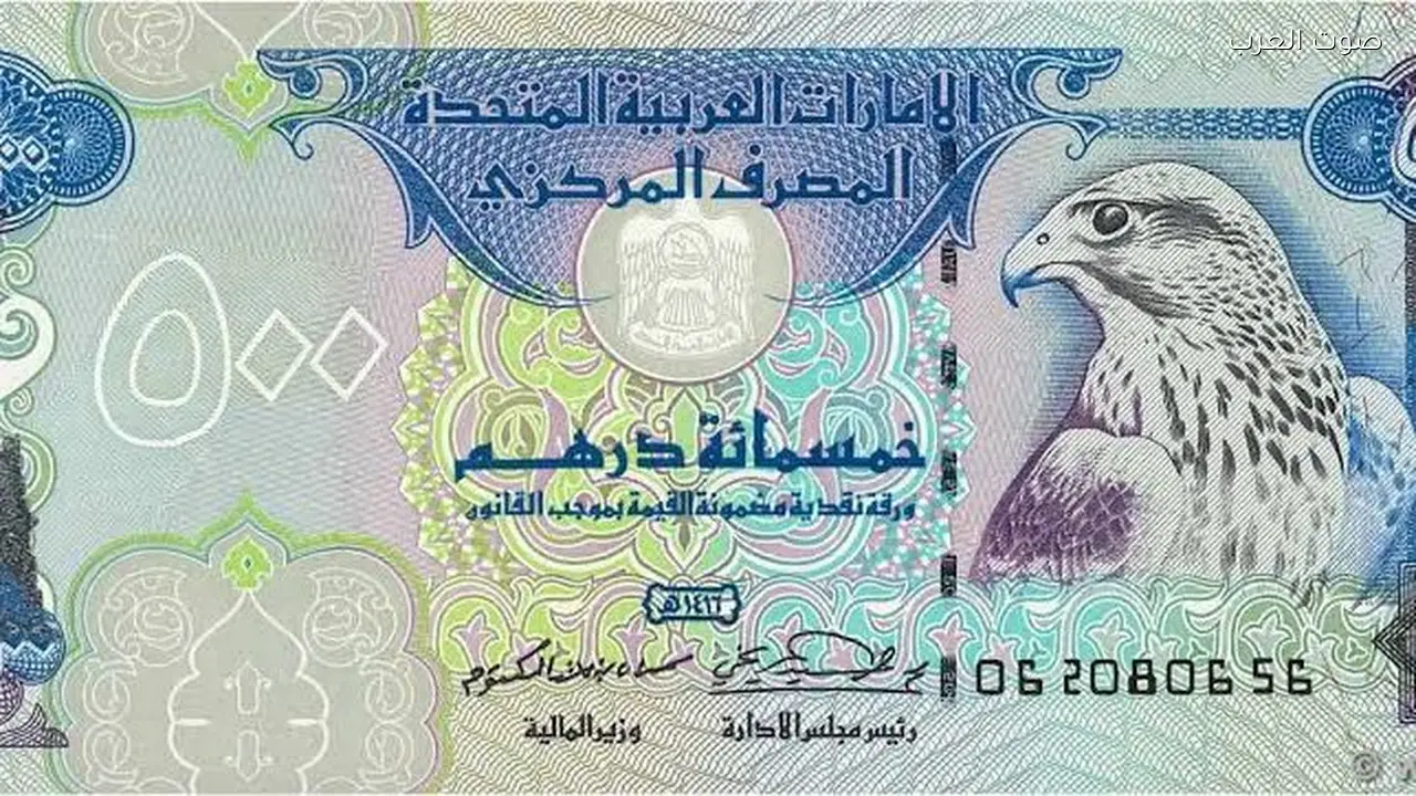 سعر الدرهم الإماراتي يتراجع في مصر
