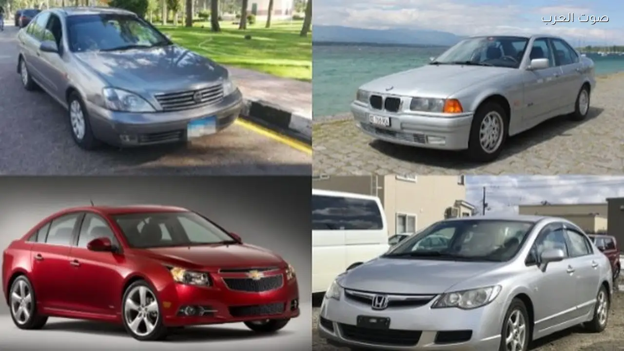 سيارات مستعملة متوفرة بسعر 500 ألف جنيه