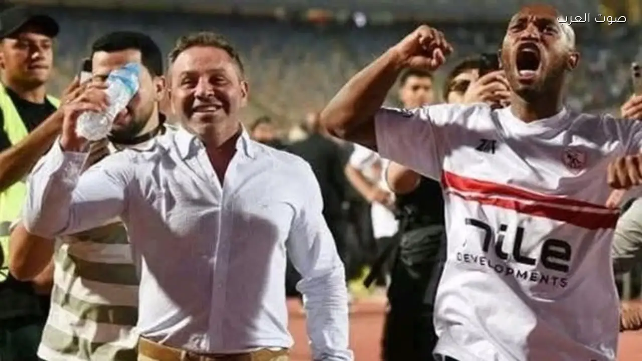 شيكابالا يحتفل بعيد ميلاد حازم إمام