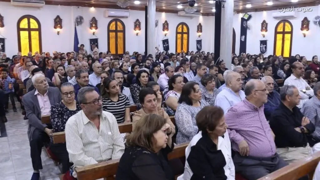 صلوات الجمعة العظيمة في كنيسة السيدة العذراء بشبرا 1