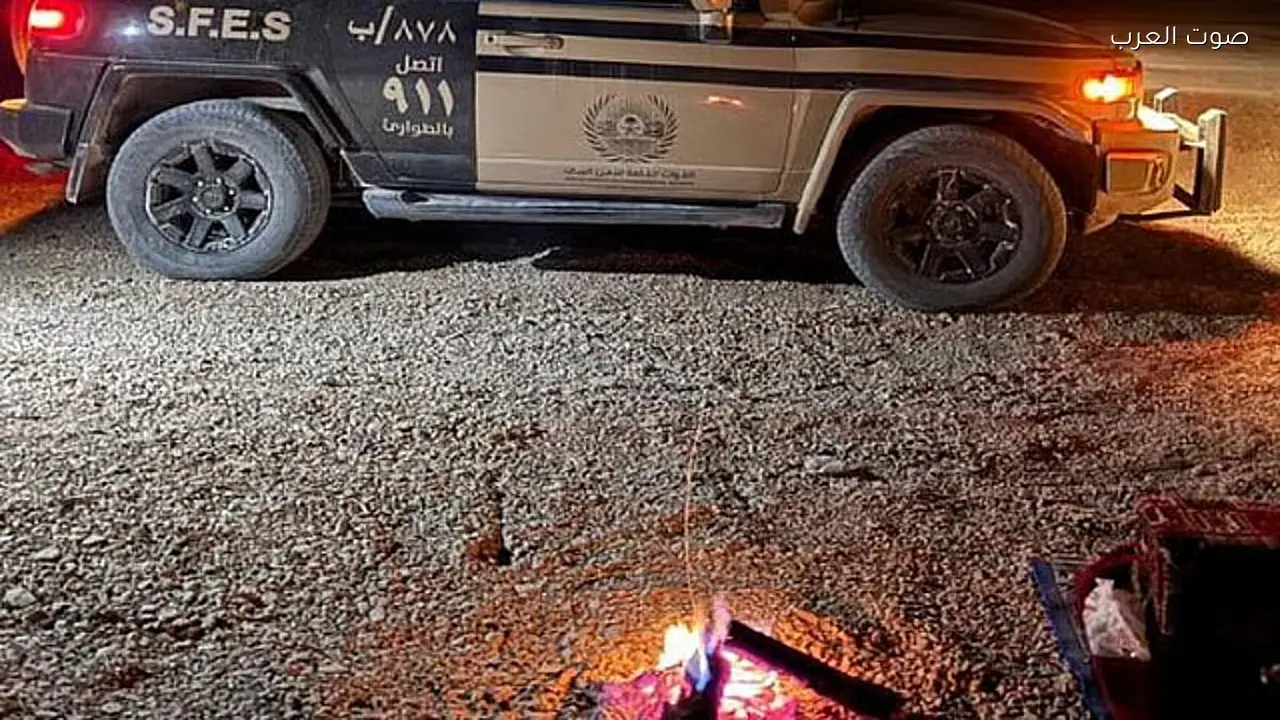 ضبط مواطن لإشعال النار في محمية طويق بشكل غير قانوني