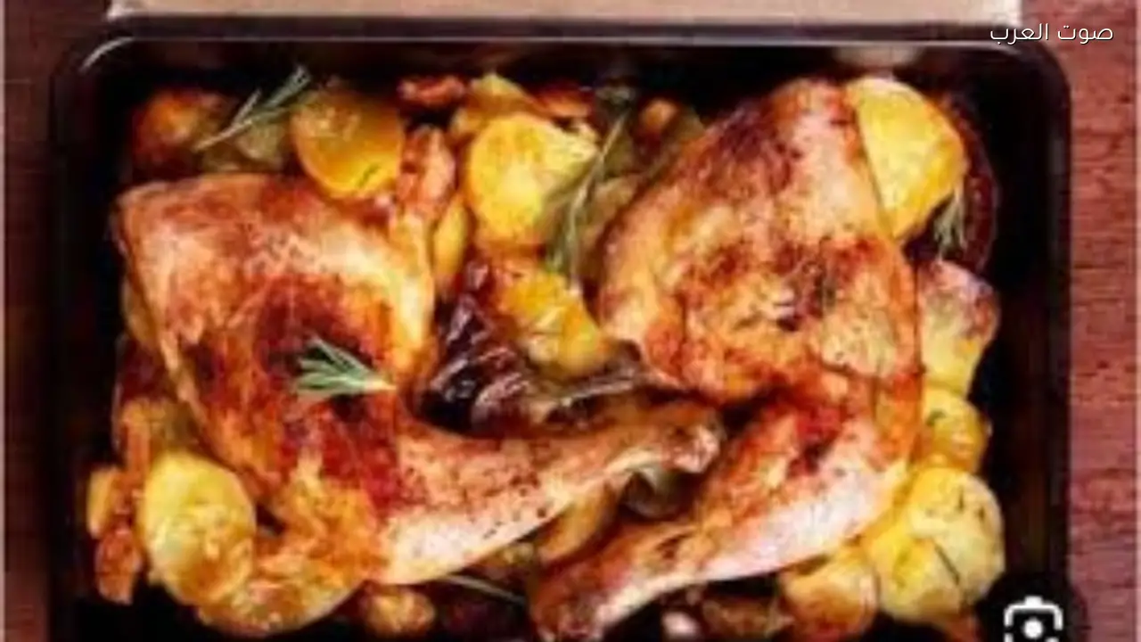 طريقة عمل صينية بطاطس صفراء بدون طماطم مثل المطاعم