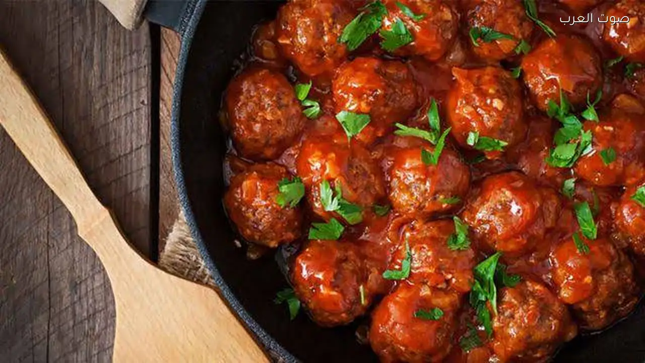 كفتة داوود باشا بحجم ربع كيلو لحم مفروم