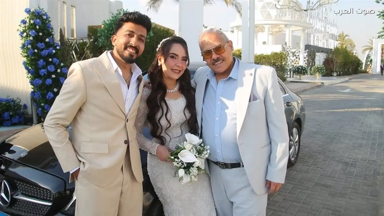 محمد رضوان ينشر صور خطوبة نجلته بحضور ماجد المصري