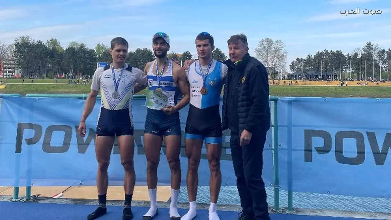 محمد علاء يحصد ذهبية جديدة في بطولة كرواتيا المفتوحة للتجديف