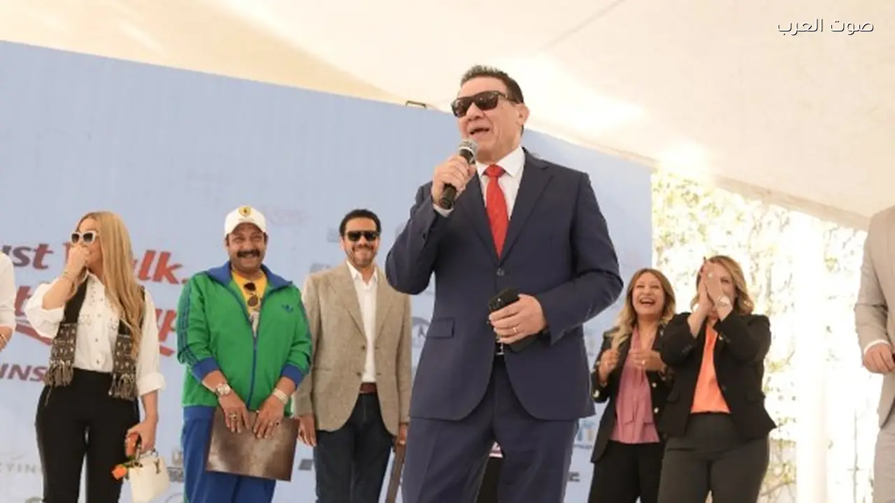 مدحت شلبي يشارك في احتفالية لدعم أطفال التوحد