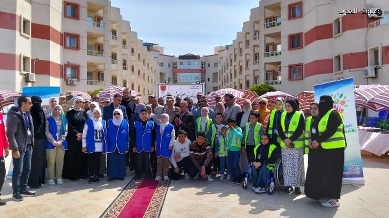 معرض لمنتجات ذوي الهمم في كفر الشيخ بمشاركة 35 عارضا