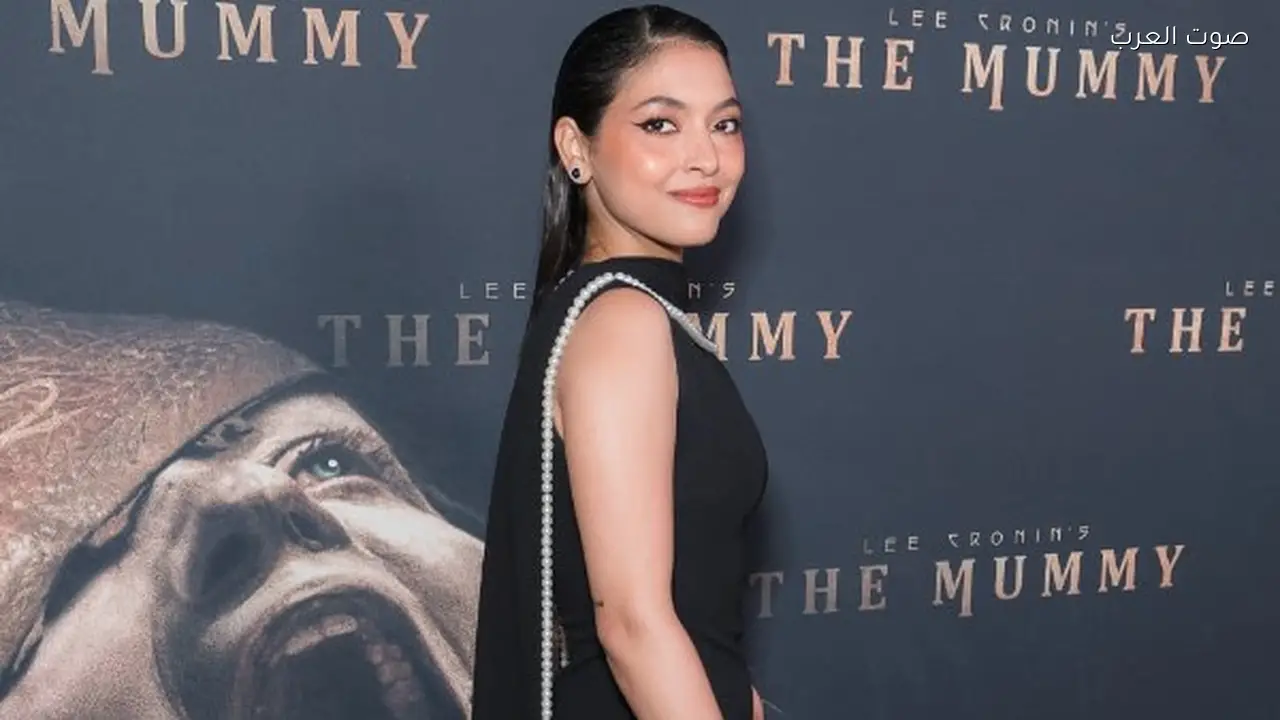 مي الغيطي تحضر العرض الخاص لفيلم The Mummy بكاليفورنيا