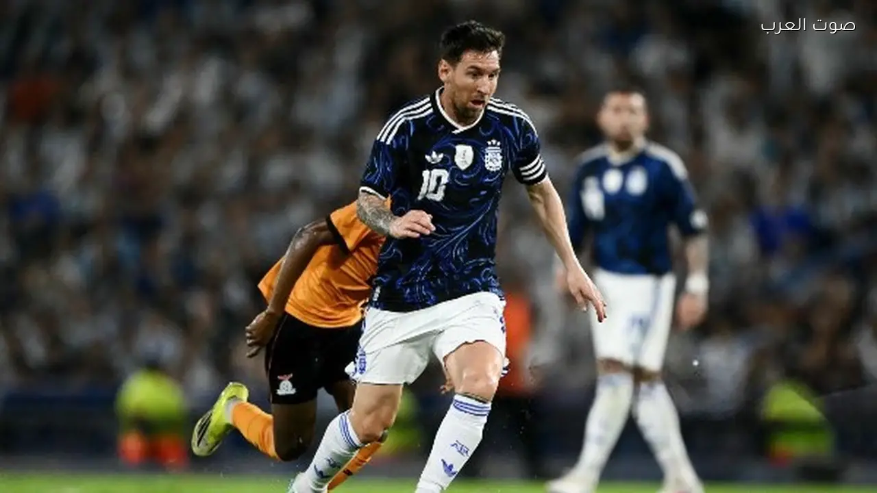 ميسي يقود الأرجنتين للفوز على زامبيا بخماسية ودية