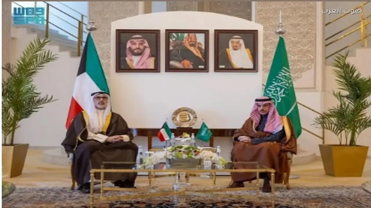 وزير الخارجية يبحث الأوضاع الإقليمية مع نظيره الكويتي