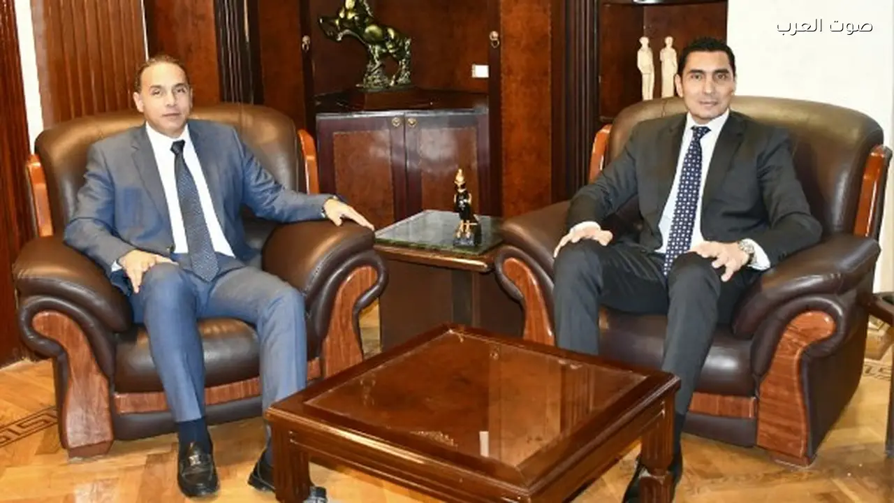 وزير الشباب والرياضة يناقش التعاون مع رئيس هيئة الرقابة المالية
