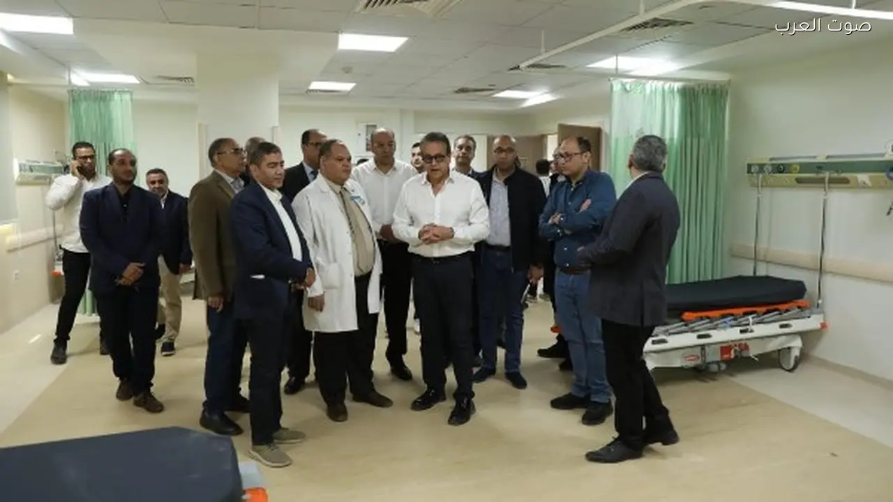 وزير الصحة يتفقد مستشفى صدر العباسية الجديد ويطلب تجهيزاته للافتتاح قريبًا
