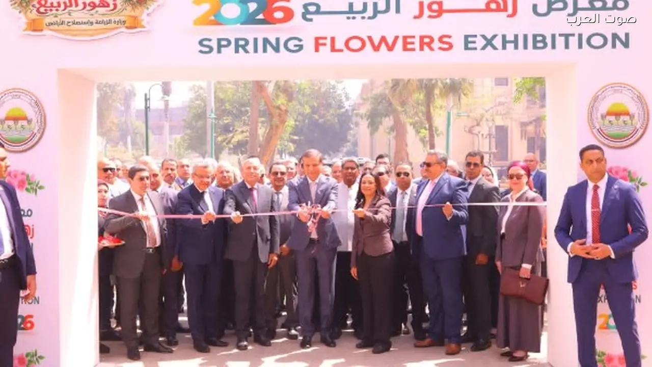 وزيرة التضامن تفتتح معرض “ديارنا زهور الربيع” بالمتحف الزراعي