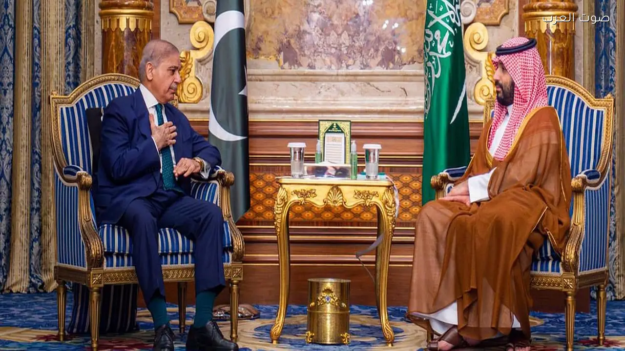 ولي العهد السعودي يلتقي رئيس وزراء باكستان