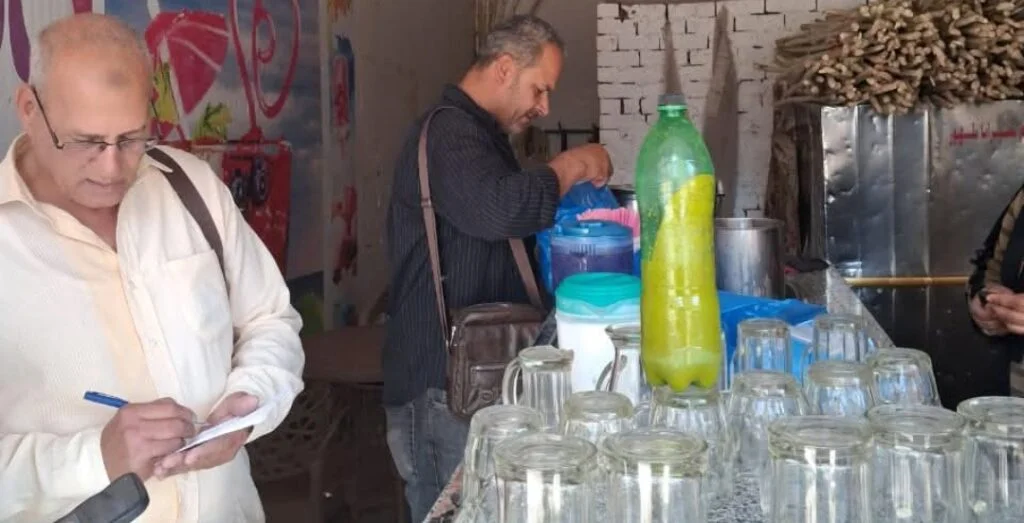 ضبط 8 كيلو مواد محظورة ومنتهية الصلاحية داخل محلات عصير القصب بمحافظة الغربية
