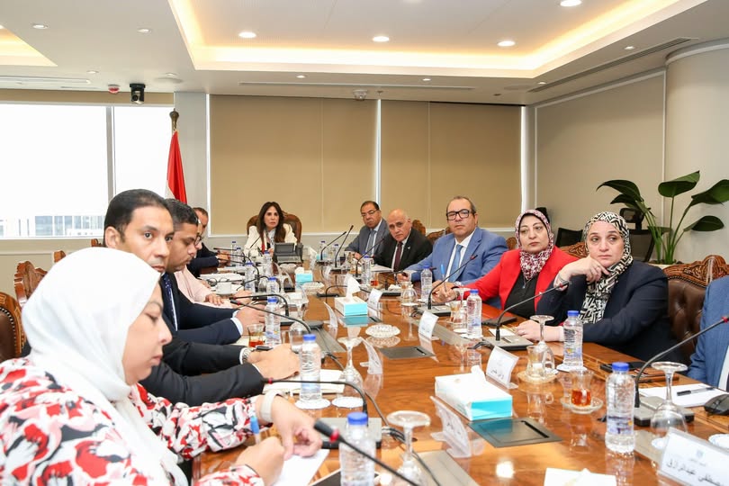 وزيرة الإسكان تتابع الموقف التنفيذي لمحوري اللواء عمر سليمان ومحمد نجيب و مشروع تطوير موقع التجلي الأعظم