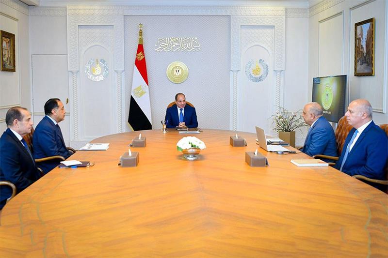 Al-Sissi veut développer le stockage d’énergie en Egypte et favoriser l’accès aux énergies renouvelables