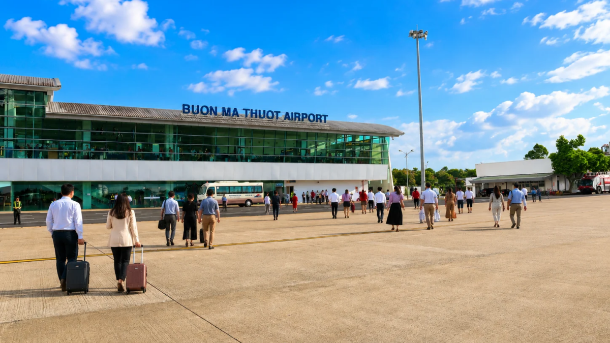 Approbation du schéma directeur de l’aéroport de Buôn Ma Thuột jusqu’en 2050