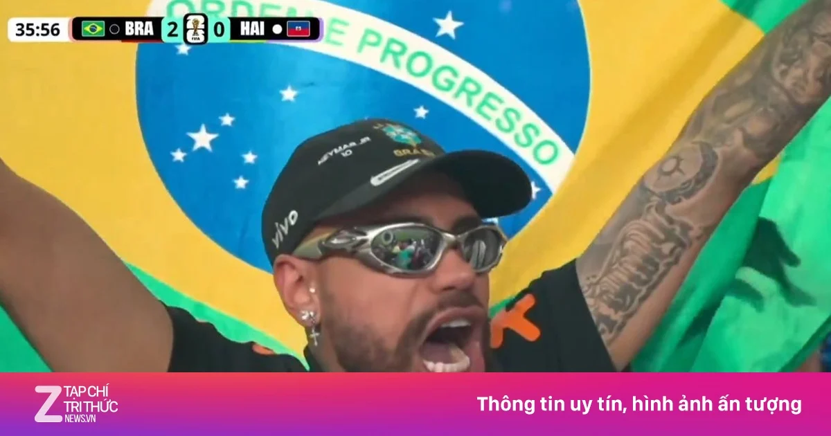 CĐV giống Neymar gây sốt