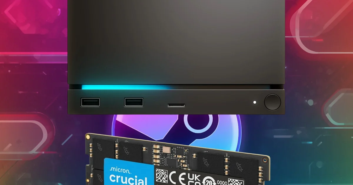 Đánh đổi của Valve: Steam Machine chuyển sang RAM đơn kênh để kiềm chế giá bán