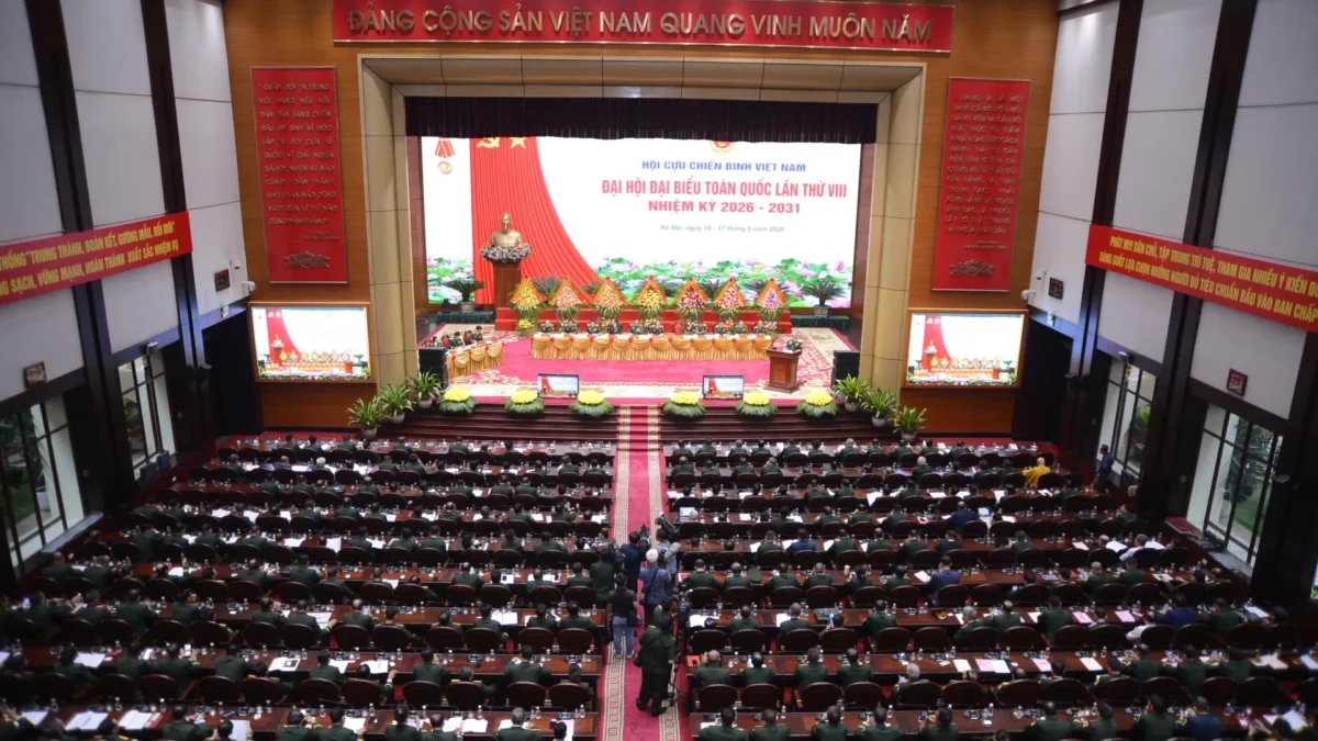 Esta mañana, 17 de junio, se inauguró solemnemente el VIII Congreso Nacional de la Asociación de Veteranos de Vietnam, correspondiente al período 2026-2031.