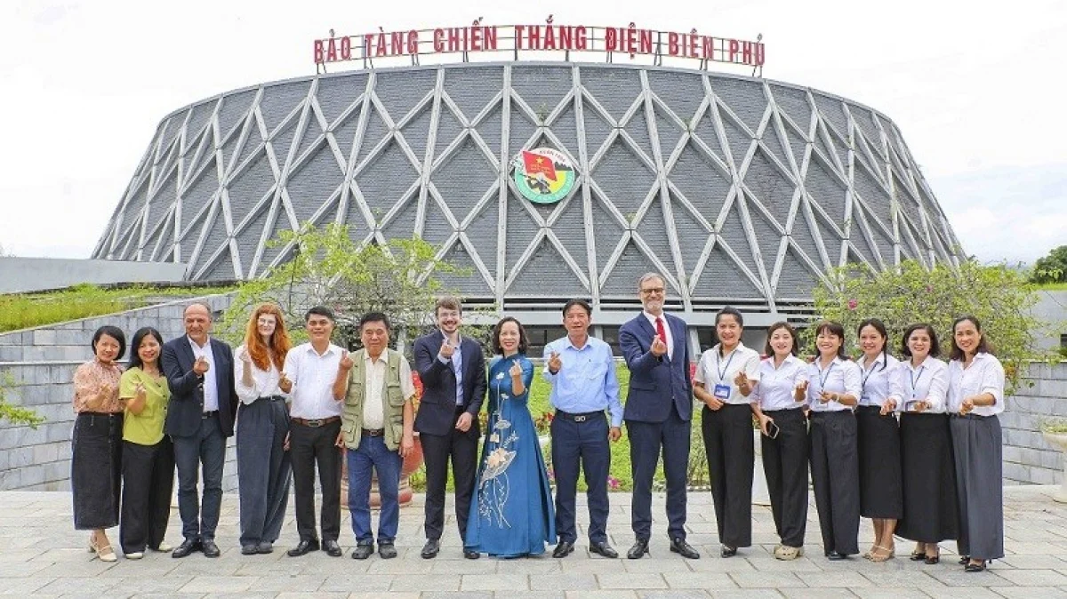 Kerja sama museum Prancis-Vietnam memasuki fase baru di Dien Bien Phu.